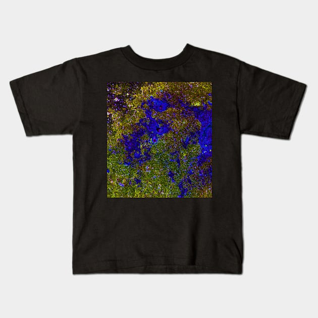 Black Panther Art - Glowing Edges 538 Kids T-Shirt by The Black Panther